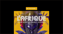 Desktop Screenshot of lafriquemusique.com